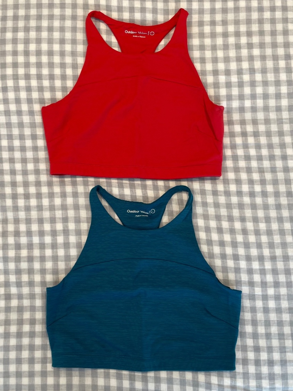 BUNDLE of 2 Outdoor Voices Sports Bras - Large